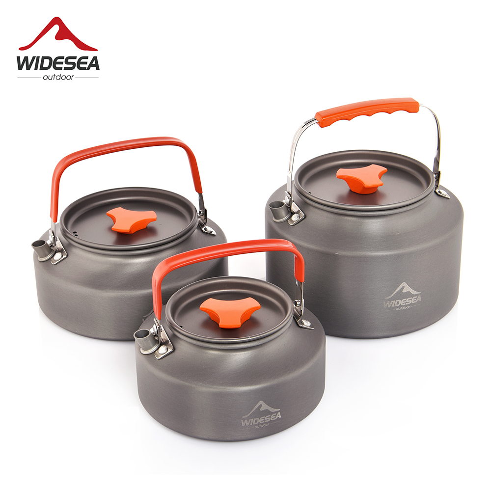Outdoor Coffee Equipment - Widesea-Camping Chaleira, 1.1L 2L 1.5L, Chaleira