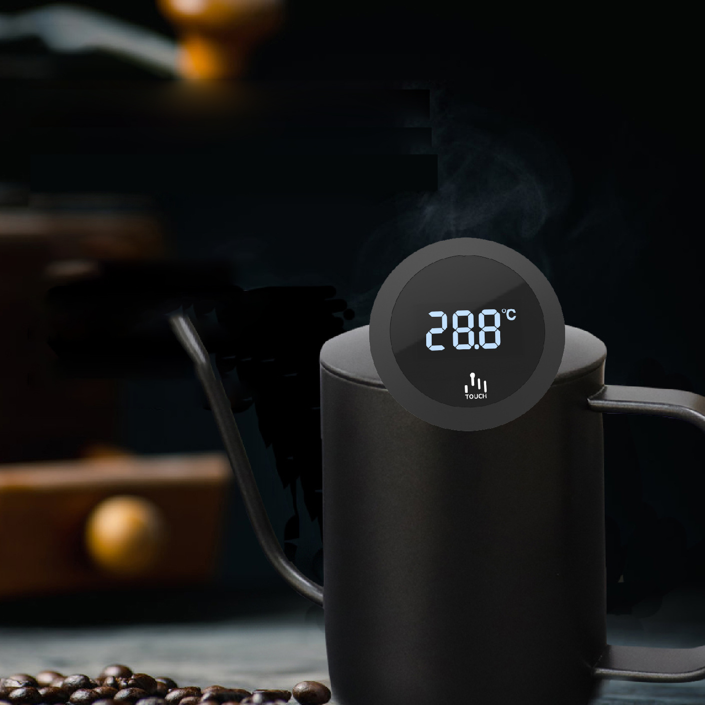 Milk Steaming Pitcher - 0 a 100 ℃ Tela de