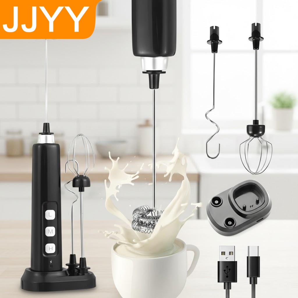 Milk Steaming Pitcher - Batedor de Leite Portátil Recarregável USB,