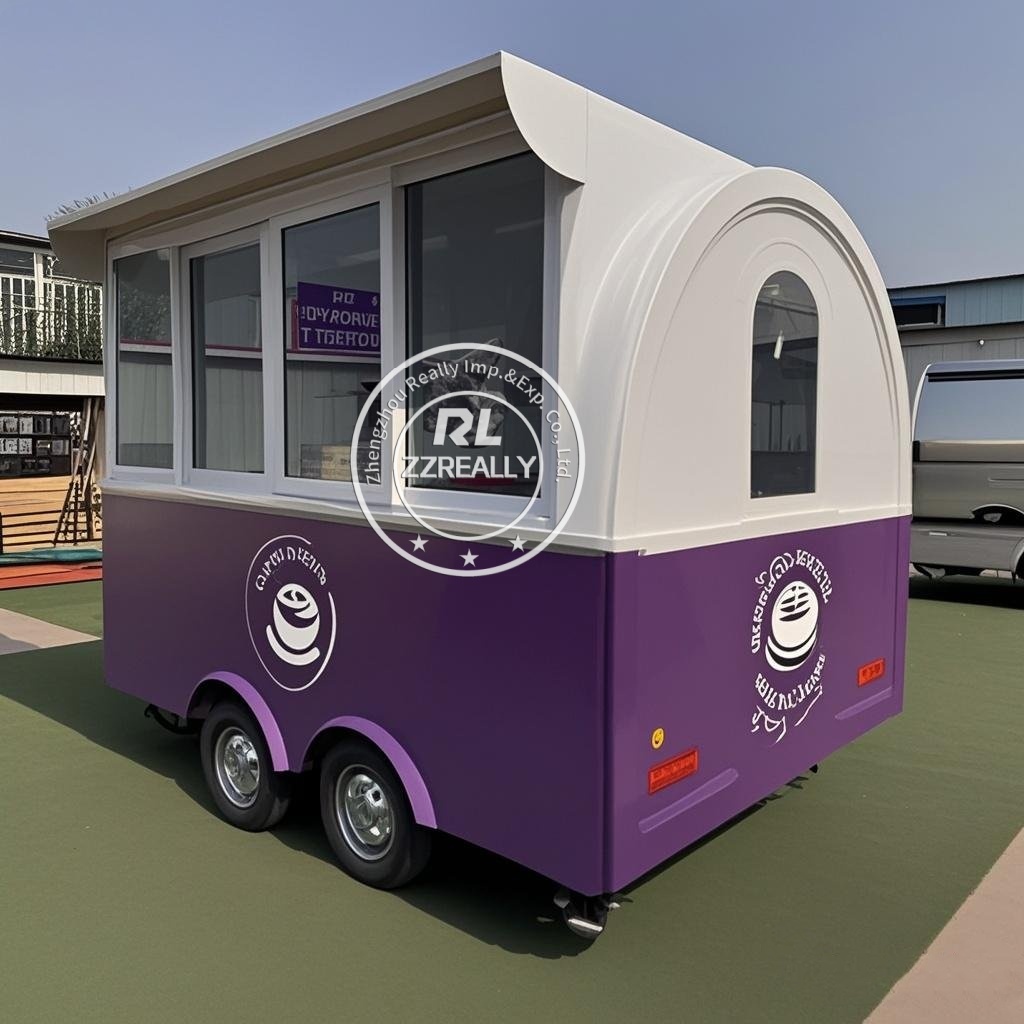 Caminhão de comida padrão euro - Coffee Equipment Europe avaliação e preço