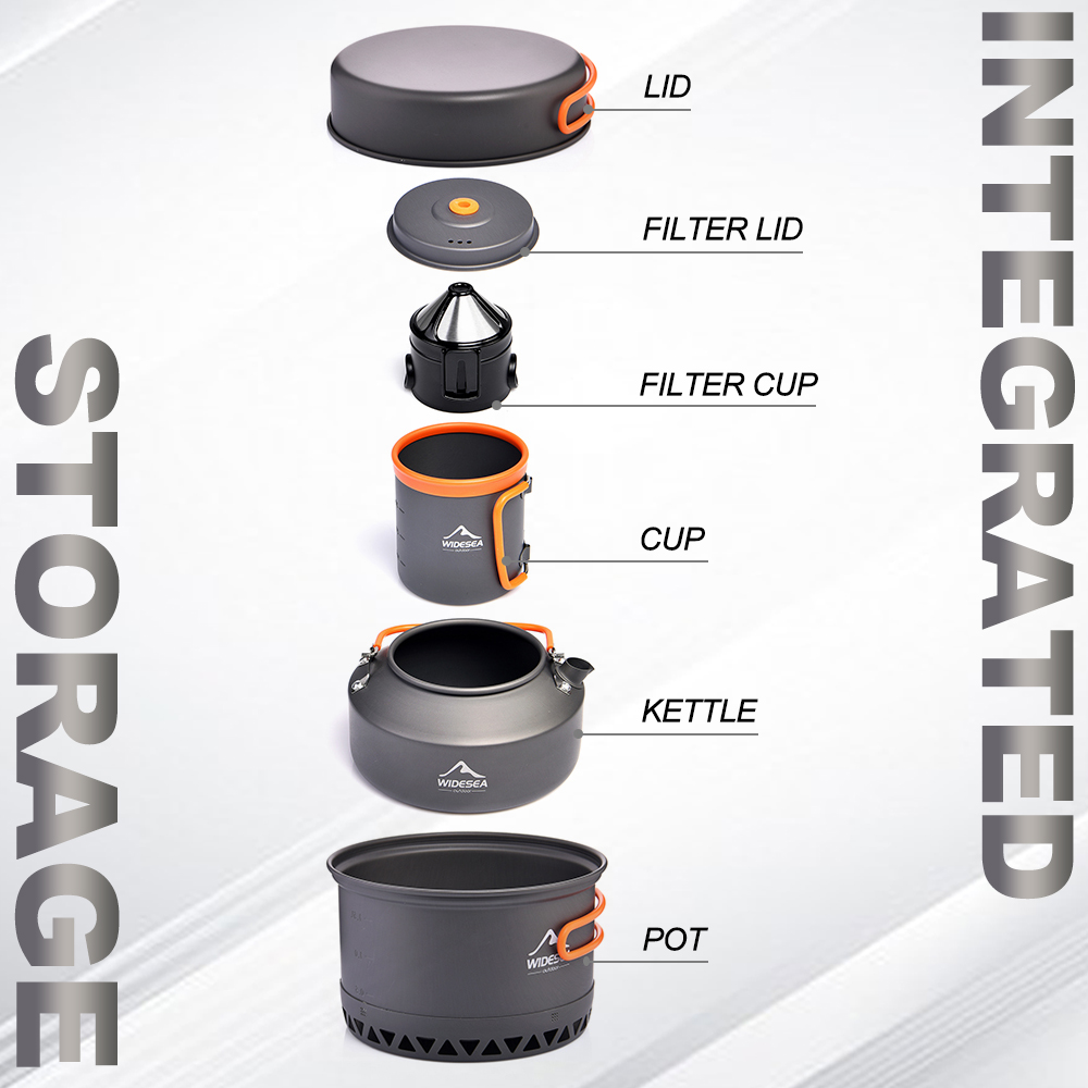Utensílios de mesa para acampa - Outdoor Coffee Equipment avaliação e preço