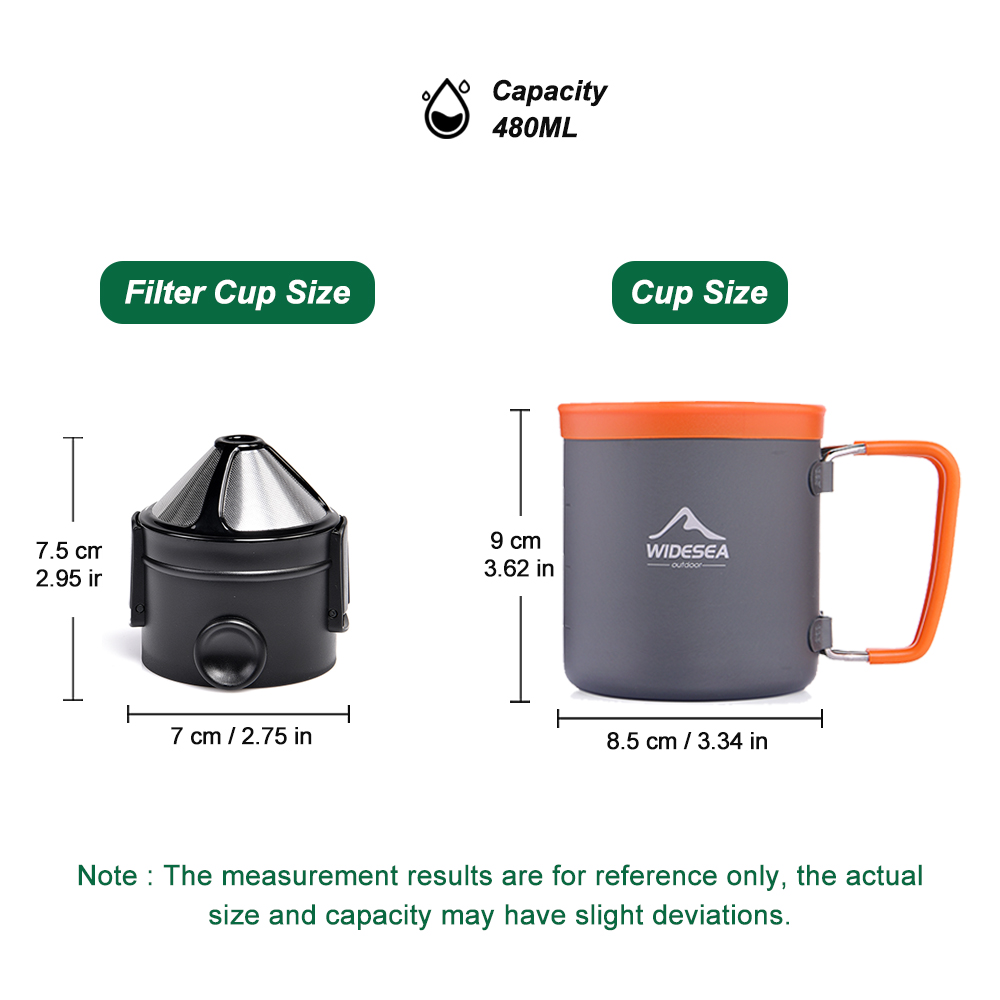 Utensílios de mesa para acampa - Outdoor Coffee Equipment avaliação e preço