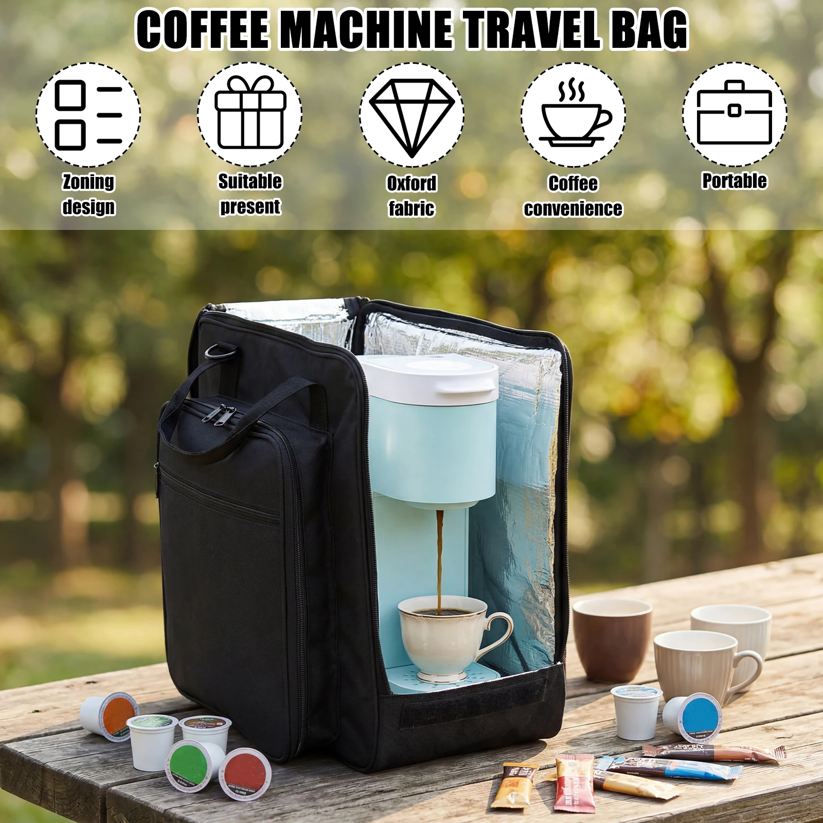 Bolsa de Transporte para Cafet - Coffee Equipment Bag avaliação e preço
