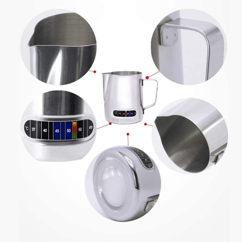 Jarros de espuma de leite com  - Milk Steaming Pitcher avaliação e preço