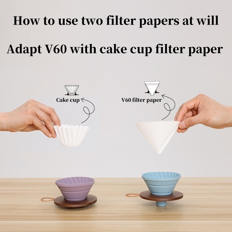 Filtro de café dobrável portát - Dosing Funnel Ring avaliação e preço