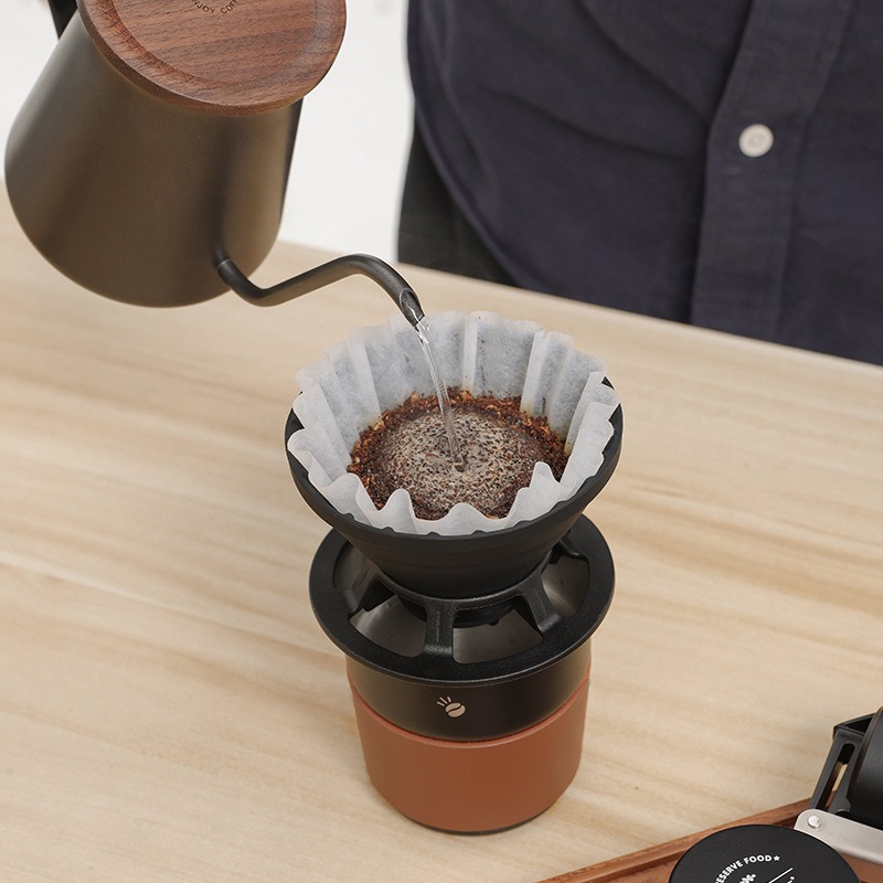 Filtro de café dobrável portát - Dosing Funnel Ring avaliação e preço