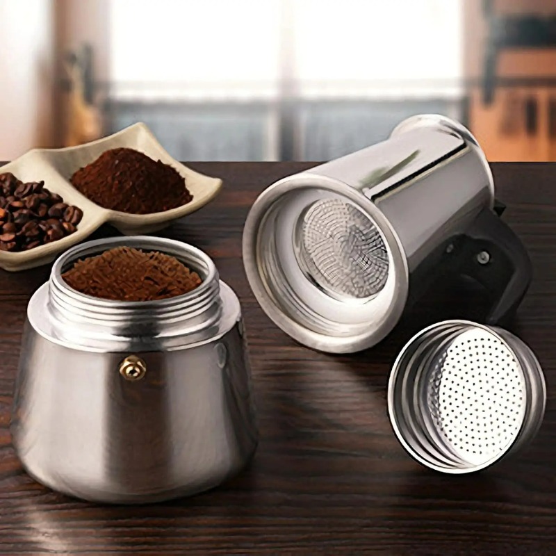 Cafeteira Moka de Aço Inoxidáv - Coffee Equipment Wholesale avaliação e preço