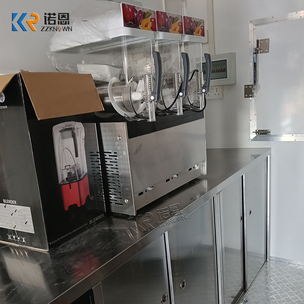 Carrinho de comida móvel em aç - Outdoor Coffee Equipment avaliação e preço
