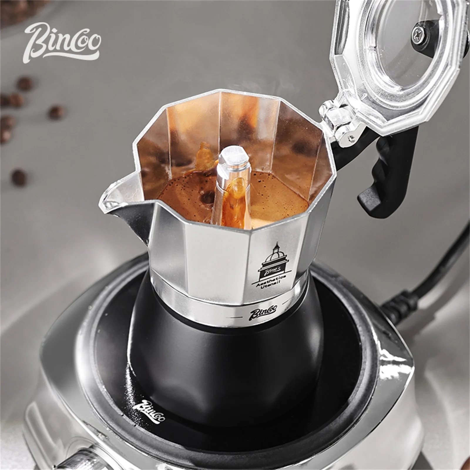 BINCOO Pote Moka de Válvula Du - Coffee Equipment Wholesale avaliação e preço