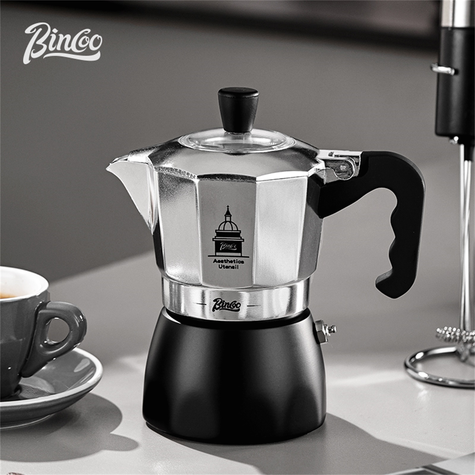 BINCOO Pote Moka de Válvula Du - Coffee Equipment Wholesale avaliação e preço