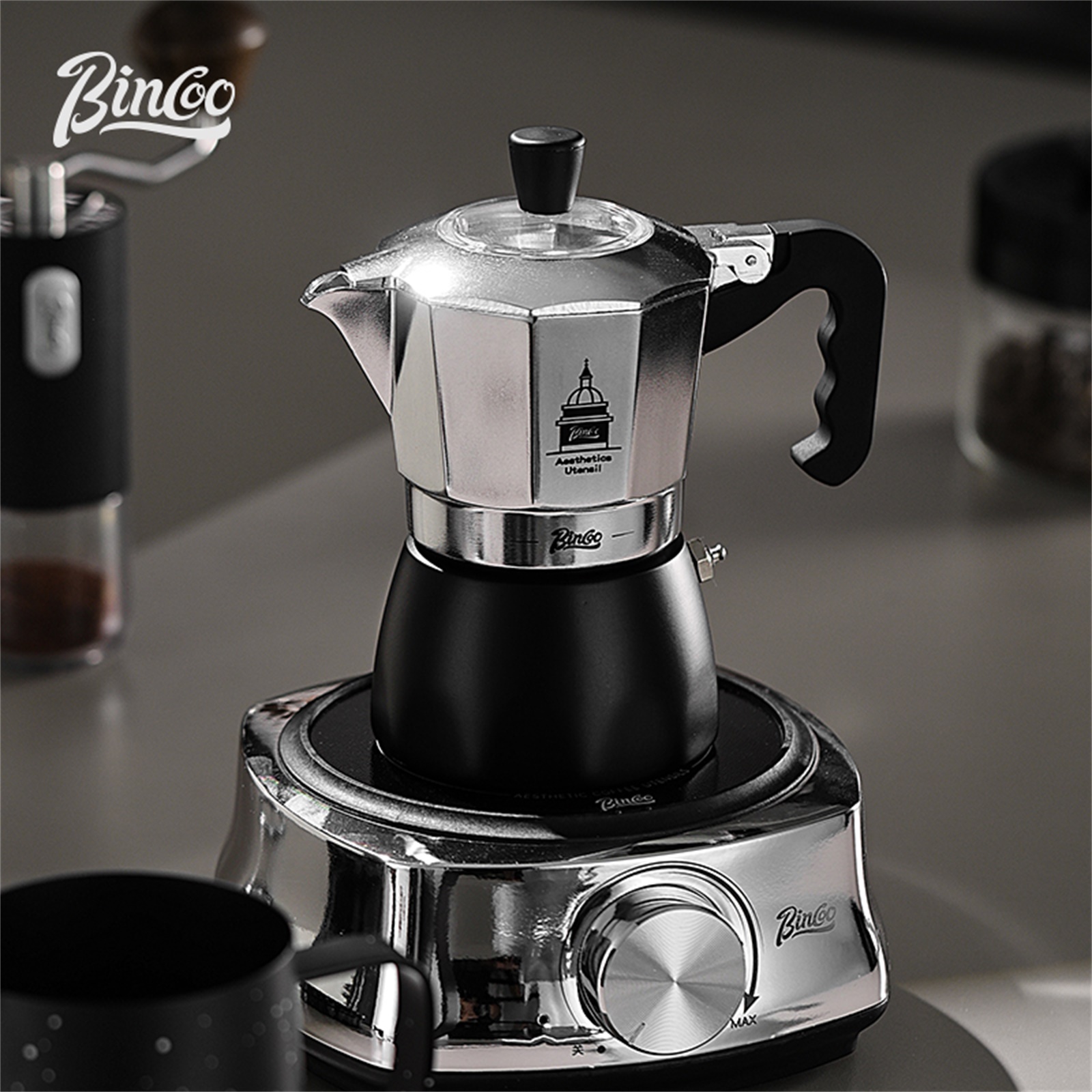 BINCOO Pote Moka de Válvula Du - Coffee Equipment Wholesale avaliação e preço