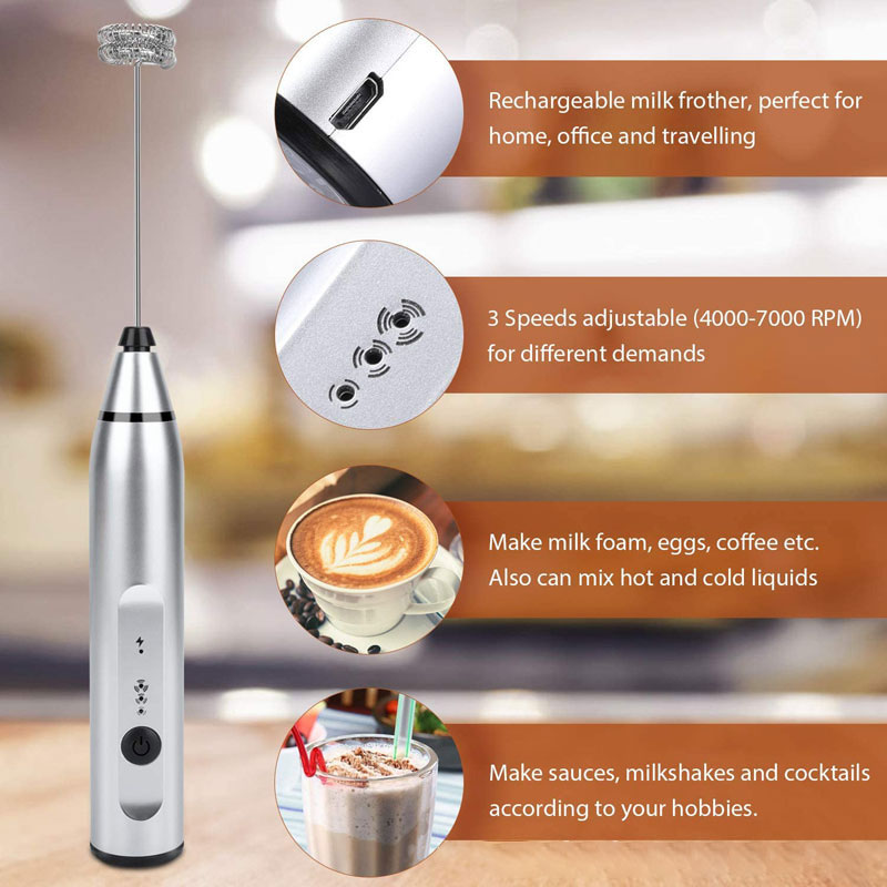 Mini batedor de leite elétrico - Milk Steaming Pitcher avaliação e preço