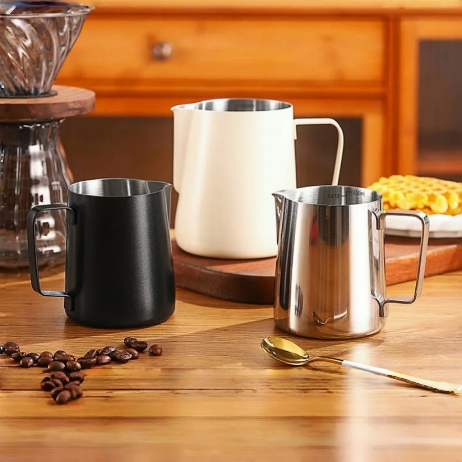 Jarra para espuma de leite e c - Milk Steaming Pitcher avaliação e preço
