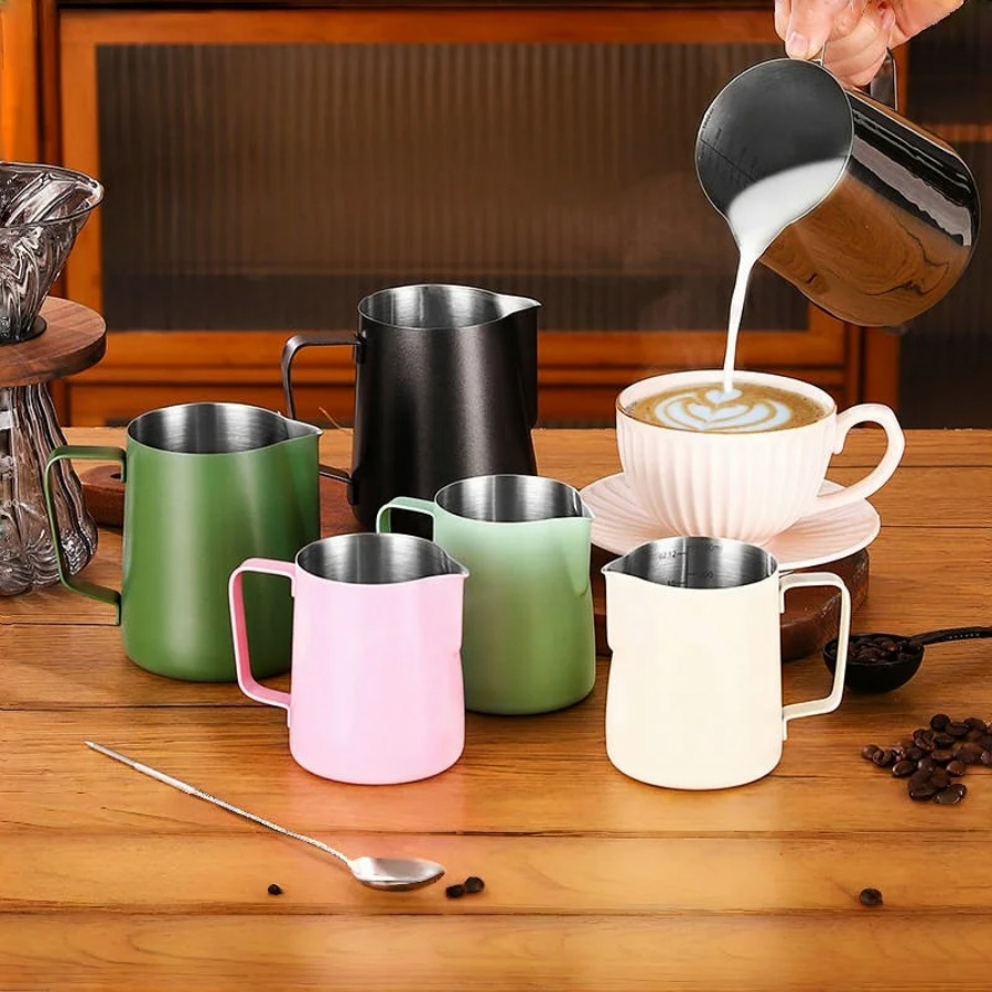 Jarra para espuma de leite e c - Milk Steaming Pitcher avaliação e preço