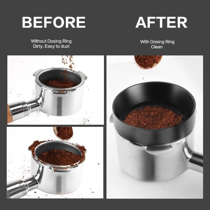 Funil dosagem de café expresso - Dosing Funnel Ring avaliação e preço