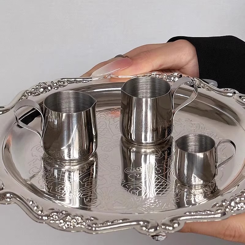 Jarra de espuma de leite em aç - Milk Steaming Pitcher avaliação e preço