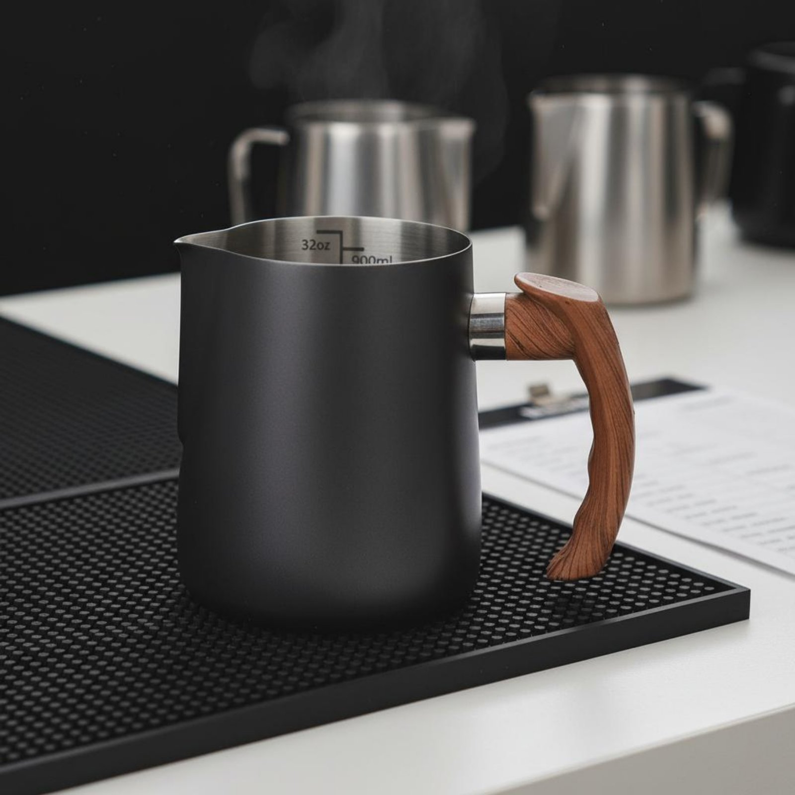 Jarra para Latte Art com Cabo  - Milk Steaming Pitcher avaliação e preço
